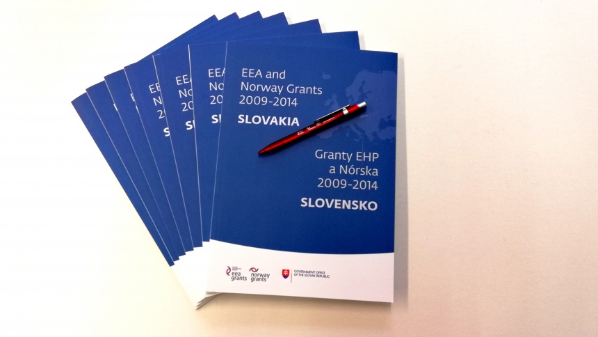 New brochure about EEA and Norway Grants 2009-2014 in Slovakia