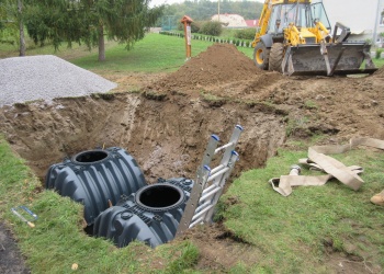 Obrázok ku správe: Moderné využitie dažďovej vody na základnej škole v Hontianskych Nemciach