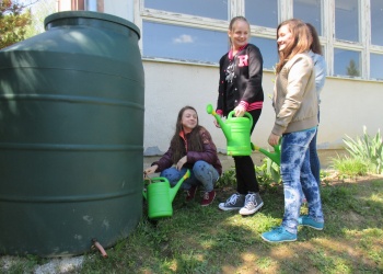 Obrázok ku správe: Education in the field of climate and adaptation measures in the Elementary School with Kindergarten Gemerský Jablonec