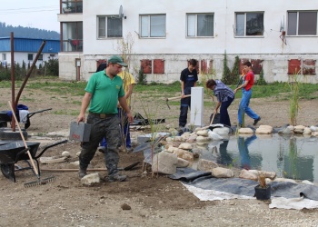 Obrázok ku správe: Blue School in Kysuca Region